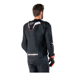 Alpinestars Missile V3 Ignition Deri Korumalı Motosiklet Montu Siyah / Beyaz - 6