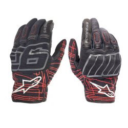 GARAJJ Alpinestars MM93 Losail V2 Korumalı Motosiklet Eldiveni Siyah / Beyaz - 4