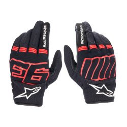GARAJJ Alpinestars MM93 Losail V2 Korumalı Motosiklet Eldiveni Siyah / Kırmızı - 4