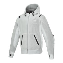 Alpinestars Moflow Air Tech Hoodie Korumalı Motosiklet Montu Gri - 1