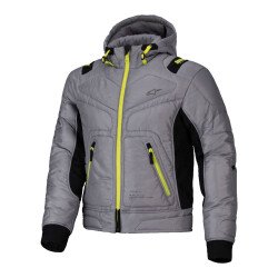 GARAJJ Alpinestars Mohobss WP Korumalı Motosiklet Montu Gri - Alpinestars