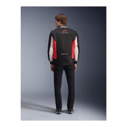 Alpinestars Monza Sport Korumalı Motosiklet Montu Siyah / Beyaz / Kırmızı - 5