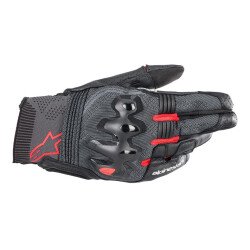Alpinestars Morph Korumalı Motosiklet Eldiveni Siyah / Kırmızı - 1