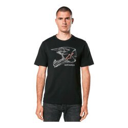 Alpinestars MX Helmet CSF Tişört Siyah - Alpinestars (1)