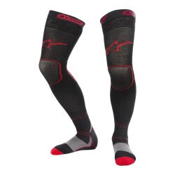 Alpinestars MX Plus Uzun Off-Road Çorabı Siyah / Kırmızı - Alpinestars