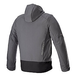 Alpinestars Neo WP Kapüşonlu Korumalı Motosiklet Montu Gri - 2