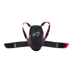 Alpinestars Nucleon Kr-Y Genç Sırt Koruması Siyah / Kırmızı / Beyaz - 1