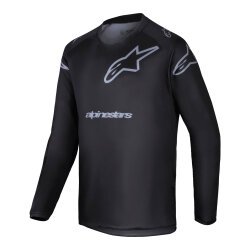 Alpinestars Racer Graphite Off-Road Genç Motosiklet Jerseyi Siyah / Gri - Alpinestars
