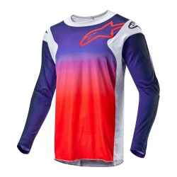 Alpinestars Racer Hoen Kros Motor Jerseyi Gri / Oranj - 1