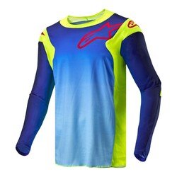 Alpinestars Racer Hoen Kros Motor Jerseyi Sarı / Mavi / Kırmızı - Alpinestars