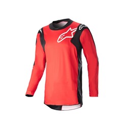 Alpinestars Racer Hoen Kros Motosiklet Jerseyi Kırmızı / Siyah - 1