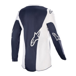 Alpinestars Racer Hoen Kros Motosiklet Jerseyi Mavi / Beyaz - 2