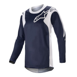 Alpinestars Racer Hoen Kros Motosiklet Jerseyi Mavi / Beyaz - 1