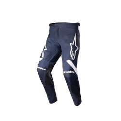 Alpinestars Racer Hoen Kros Motosiklet Pantolonu Mavi / Beyaz 