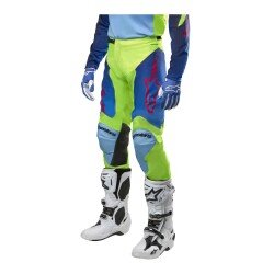 Alpinestars Racer Hoen Kros Motosiklet Pantolonu Sarı / Mavi / Kırmızı - 3