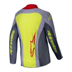 Alpinestars Racer Melt Off-Road Genç Motosiklet Jerseyi Kırmızı / Gri - Alpinestars (1)