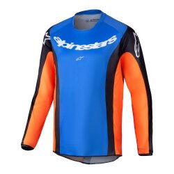 Alpinestars Racer Melt Off-Road Genç Motosiklet Jerseyi Oranj / Mavi / Beyaz - Alpinestars