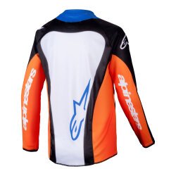 Alpinestars Racer Melt Off-Road Genç Motosiklet Jerseyi Oranj / Mavi / Beyaz - Alpinestars (1)