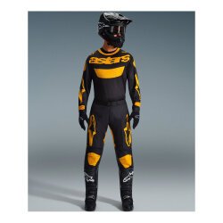 Alpinestars Racer Riway Off-Road Motosiklet Jerseyi Sarı / Siyah - 3