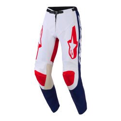 Alpinestars Racer Riway Off-Road Motosiklet Pantolonu Kırmızı / Beyaz - Alpinestars