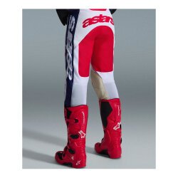Alpinestars Racer Riway Off-Road Motosiklet Pantolonu Kırmızı / Beyaz - 4