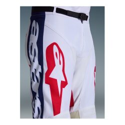 Alpinestars Racer Riway Off-Road Motosiklet Pantolonu Kırmızı / Beyaz - 9