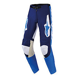 Alpinestars Racer Riway Off-Road Motosiklet Pantolonu Mavi / Beyaz 