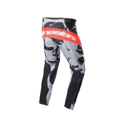 Alpinestars Racer Tactical Kros Motosiklet Pantolonu Gri / Kırmızı - 2