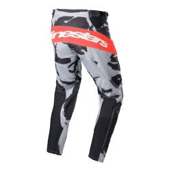 Alpinestars Racer Tactical Kros Motosiklet Pantolonu Gri / Kırmızı - Alpinestars (1)