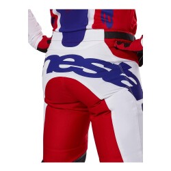 Alpinestars Racer Veil Kros Motosiklet Pantolonu Kırmızı / Beyaz - 6