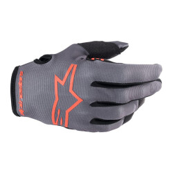 Alpinestars Radar GL Çocuk-Genç Off-Road Motosiklet Eldiveni Gri / Kırmızı - 1