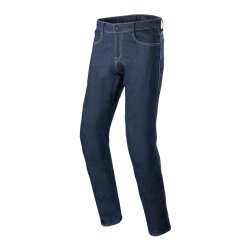 GARAJJ Alpinestars Radon Relaxed Fit Korumalı Denim Motosiklet Pantolonu Lacivert - Alpinestars