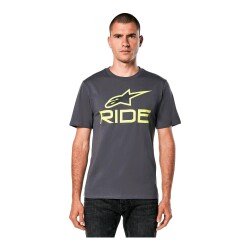 Alpinestars RIDE 4 CSF Tişört Gri / Sarı / Siyah - Alpinestars (1)
