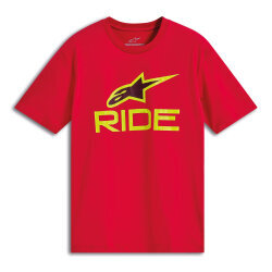 Alpinestars RIDE 4 CSF Tişört Kırmızı / Sarı - Alpinestars