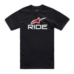 Alpinestars RIDE 4 CSF Tişört Siyah / Beyaz / Kırmızı 