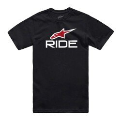 Alpinestars RIDE 4 CSF Tişört Siyah / Beyaz / Kırmızı - Alpinestars