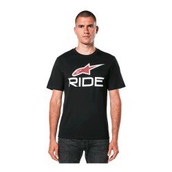 Alpinestars RIDE 4 CSF Tişört Siyah / Beyaz / Kırmızı - Alpinestars (1)