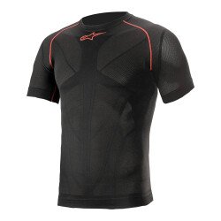 Alpinestars Ride Tech V2 Yazlık Üst İçlik Siyah / Kırmızı - Alpinestars