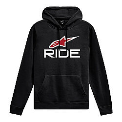 Alpinestars Ride V3 Hoodie Kapüşonlu Sweatshirt Siyah / Beyaz - Alpinestars