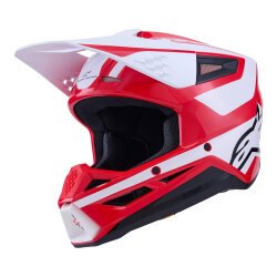 Alpinestars SM3 Heath Off-Road Kaskı Kırmızı / Siyah - 1