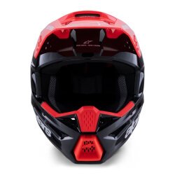 Alpinestars SM3 Radium Off-Road Kaskı Siyah / Kırmızı / Beyaz - 5