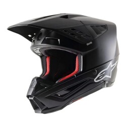 Alpinestars S-M5 Korumalı Motosiklet Kaskı Mat Siyah 