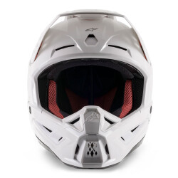 GARAJJ Alpinestars SM5 Off-Road Kaskı Beyaz / Siyah - 5