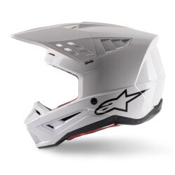 GARAJJ Alpinestars SM5 Off-Road Kaskı Beyaz / Siyah - 3