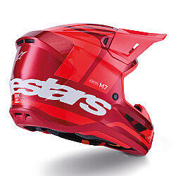 Alpinestars S-M7 Core Off-Road Kaskı Kırmızı - Alpinestars (1)