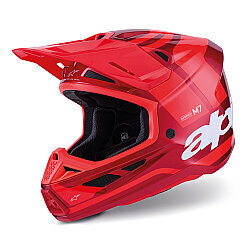 Alpinestars S-M7 Core Off-Road Kaskı Kırmızı - Alpinestars