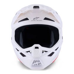 Alpinestars S-M7 Off-Road Kaskı Beyaz - 5
