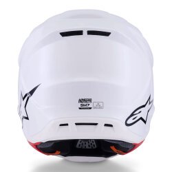 Alpinestars S-M7 Off-Road Kaskı Beyaz - 6