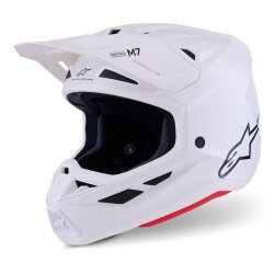 Alpinestars S-M7 Off-Road Kaskı Beyaz - Alpinestars