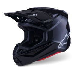 Alpinestars S-M7 Off-Road Kaskı Siyah - Alpinestars